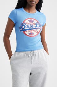BOYS LIE Sporting Blues Graphic Baby T-Shirt
