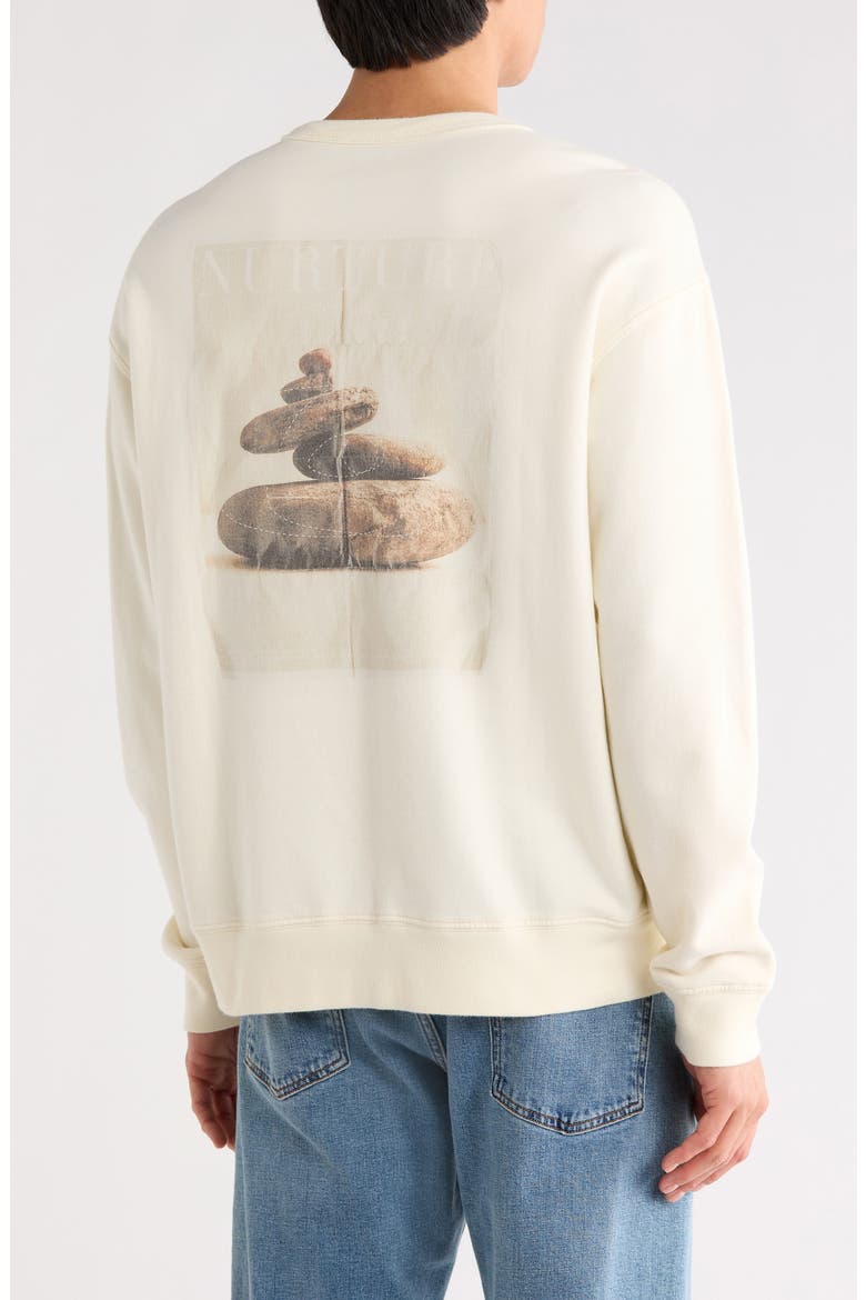 Arc Sweatshirt, Alternate, color, NURTURE IVORY DUST