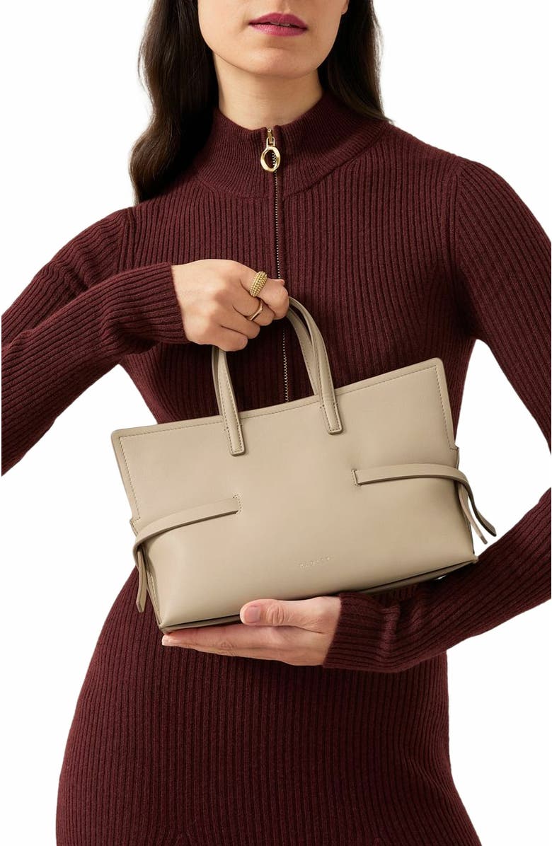 Radley Fleet Street Small Open Top Crossbody Bag, Alternate, color, Stone