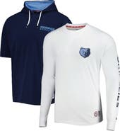 TOMMY JEANS Men's Tommy Jeans Navy/White Memphis Grizzlies Matthew 2-In-1 T-Shirt & Hoodie Combo Set