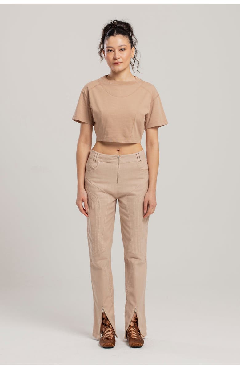 PCFG Linen Blend Free Heaven Boomerang Linen Pant, Alternate, color, Beige