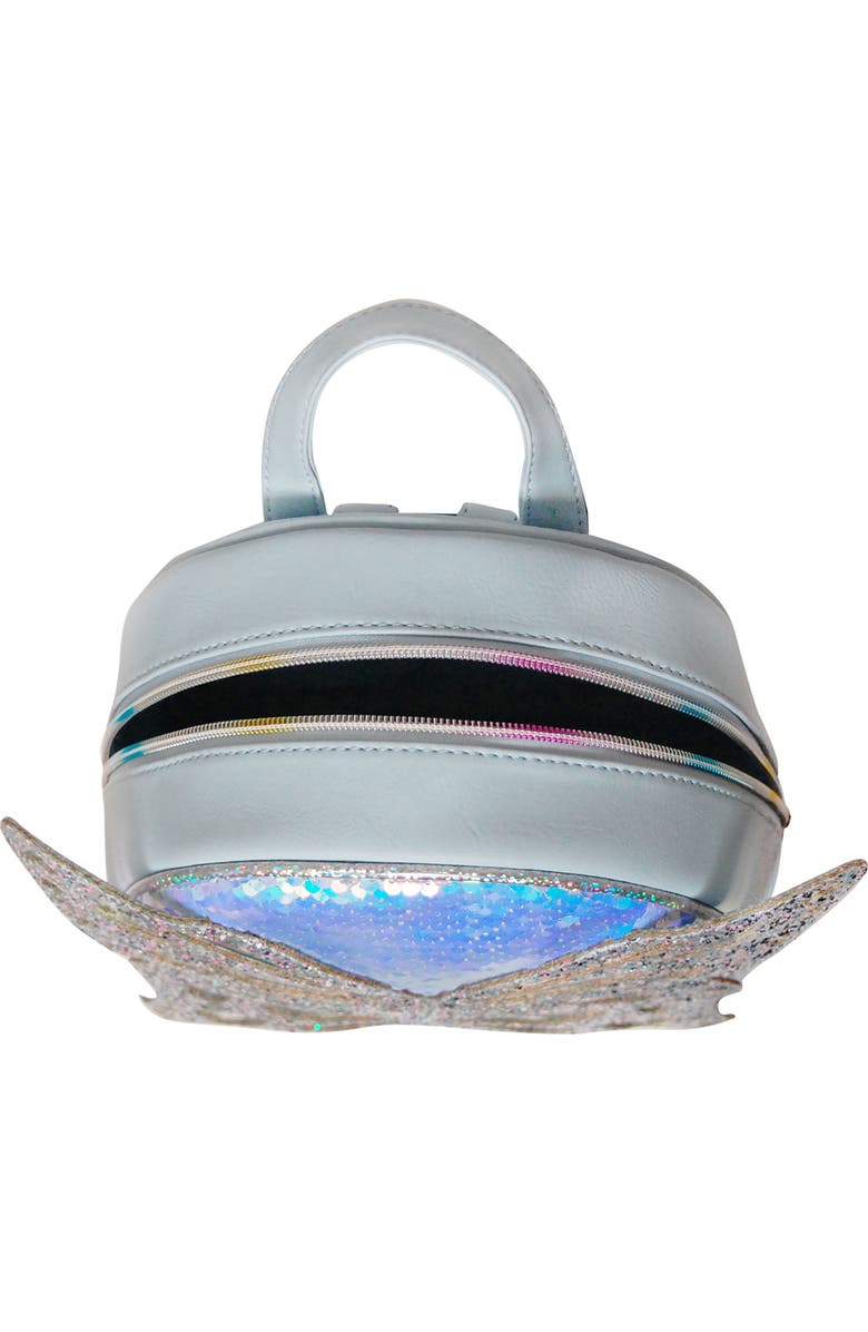 OMG Accessories Miss Butterfly Sequin Mini Backpack, Alternate, color,