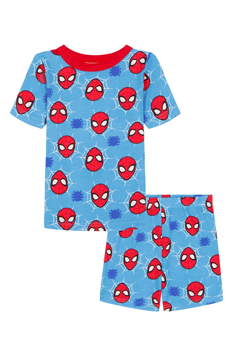AME Kids' Spider-Man Pajamas, Main, color, Blue