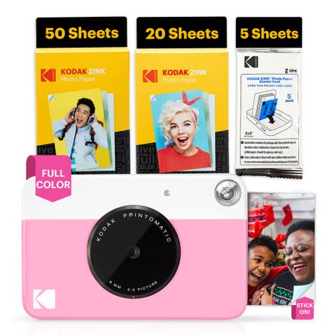 Instant Camera + 75 Photo Sheets