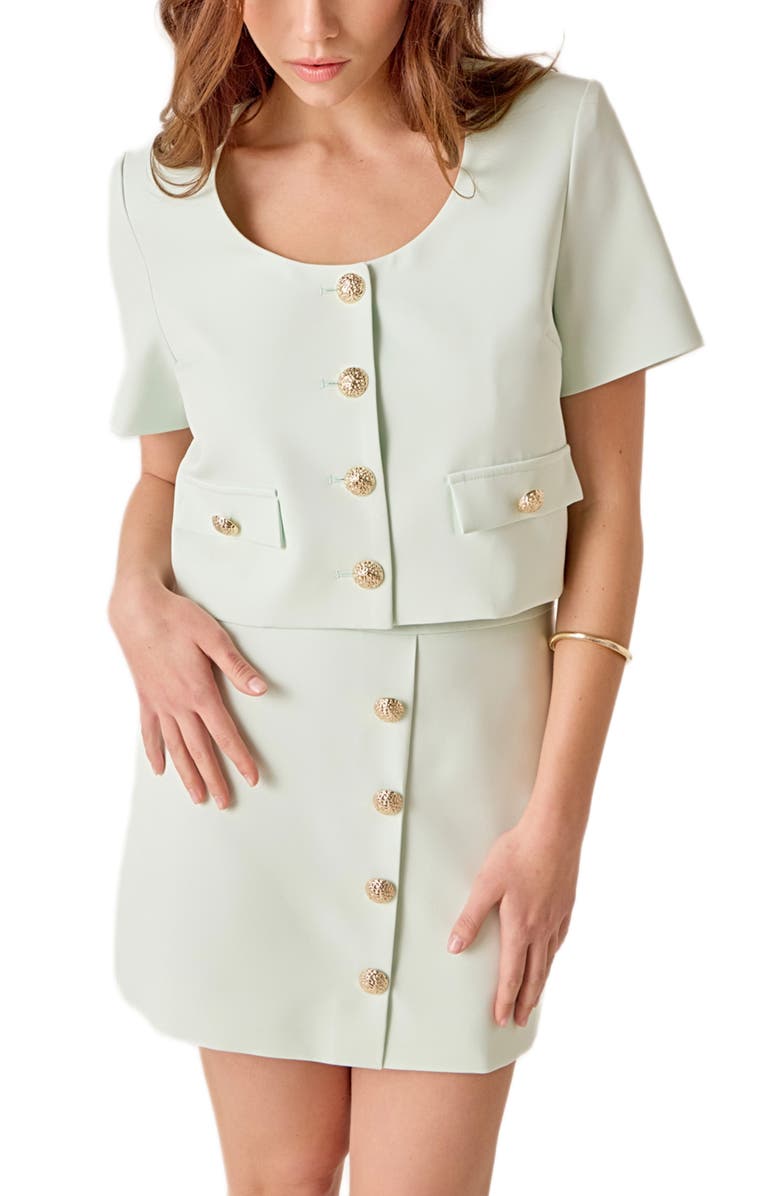 MARSY Short Sleeve Top, Alternate, color, Mint