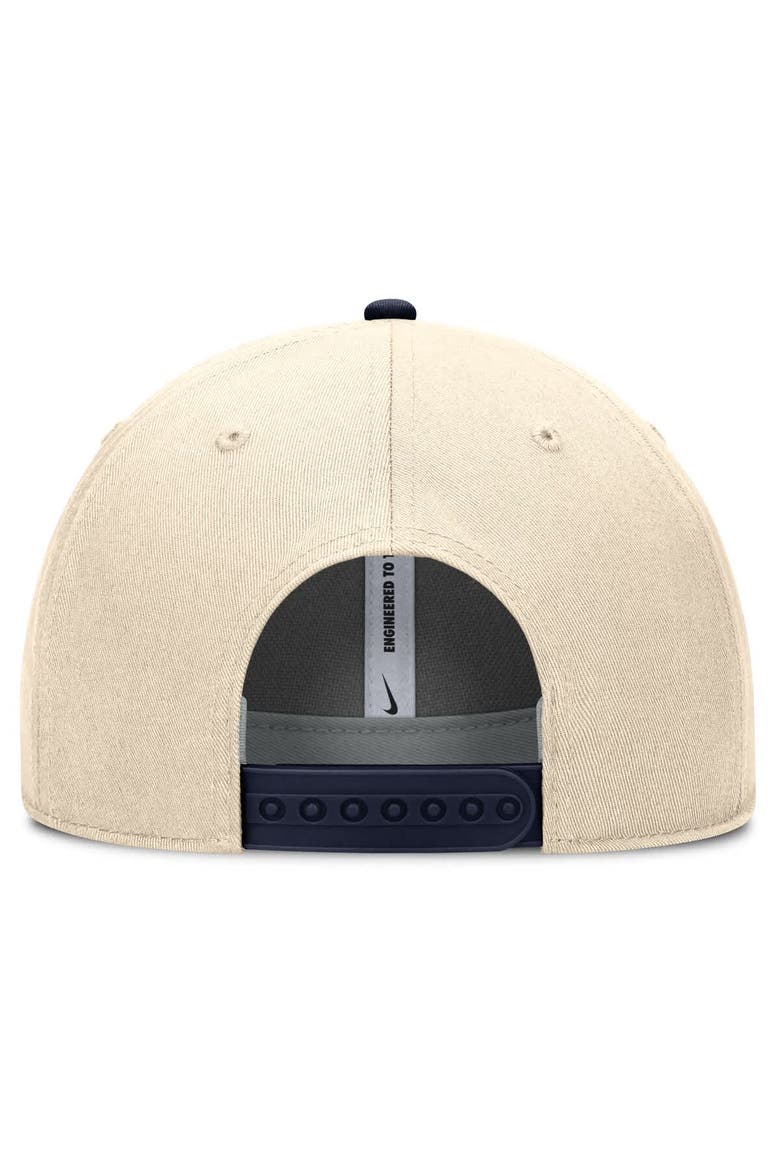 Men's Nike Natural West Virginia Mountaineers Rise Legacy Adjustable Hat, Alternate, color, Natural