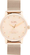 COACH Grand Mesh Strap Watch