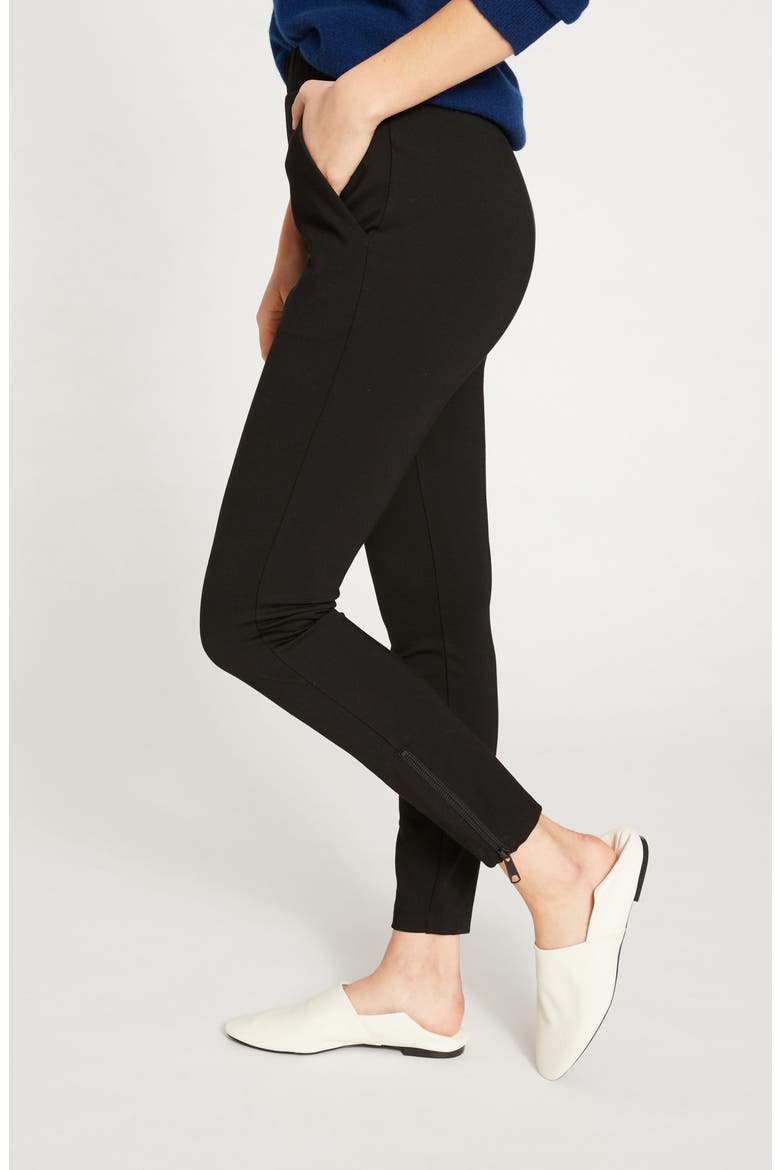Moro Pull-On Pants, Alternate, color, BLACK
