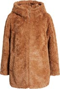 Sanctuary Textured Faux Fur Jacket