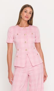 Generation Love Reyes Windowpane Suiting Jacket