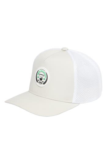 San Diego Hat Course Print Trucker Hat In White