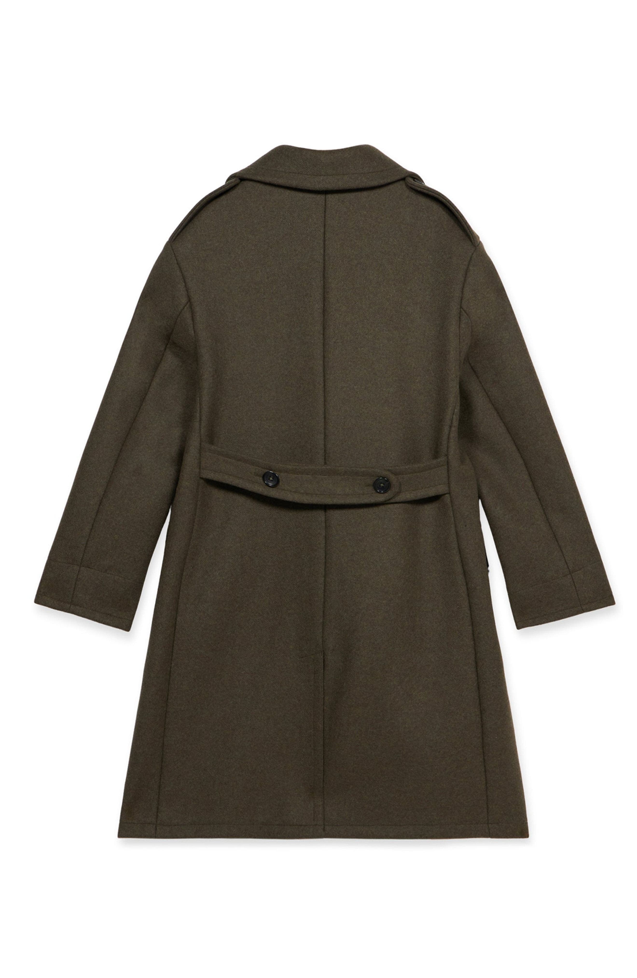 Winston Double-Breasted Wool Coat - image 2