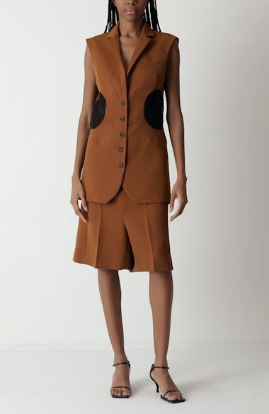 Diotima Tower Wool Long Vest | Nordstrom