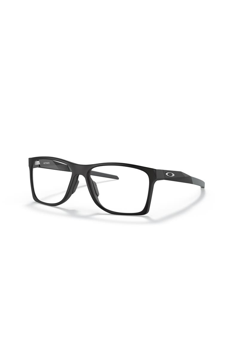Oakley 55mm Square optical glasses, Main, color, Black
