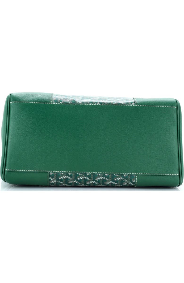 Pre-Owned Goyard Saigon Tote Bag Coated Canvas with Leather, Alternate, color, Green