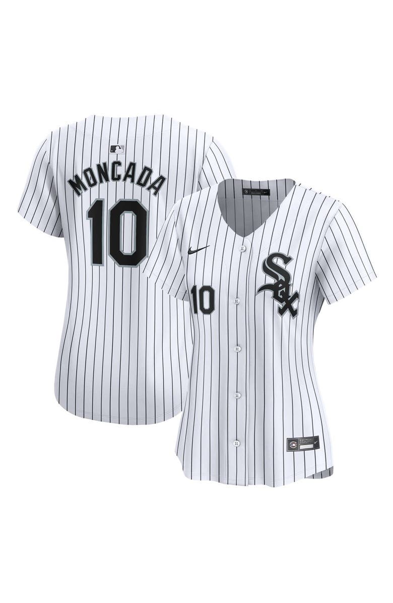 Nike Women's Nike Yoan Moncada White Chicago White Sox Home Limited Player Jersey, Alternate, color, 