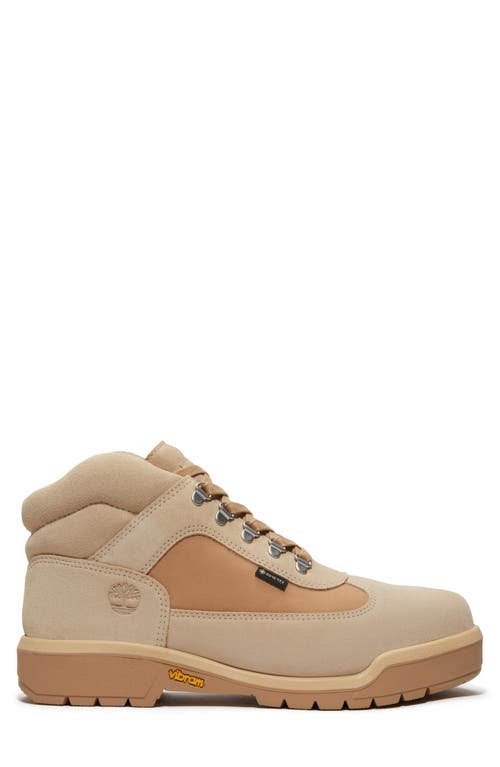 Timberland Field Goretex® Waterproof Boot In Medium Beige Suede