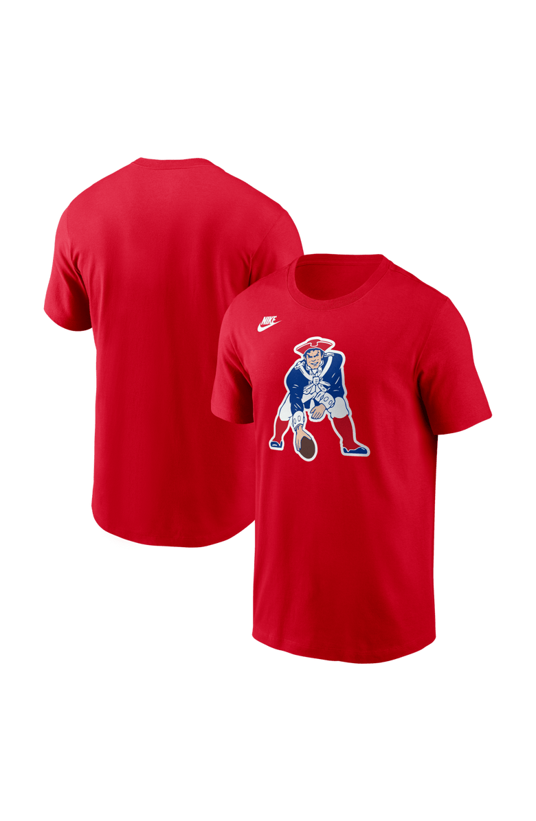 Nike Men's Nike Red New England Patriots Pat Patriot Club T-Shirt, Main, color, Red