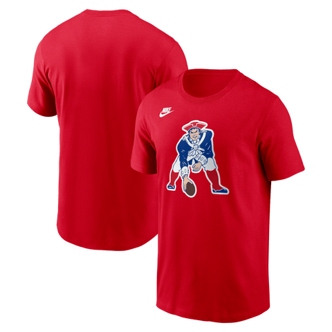 Men's Nike Red New England Patriots Pat Patriot Club T-Shirt
