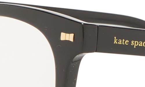 Kate Spade New York Keadra 51mm Square Reading Glasses In Black