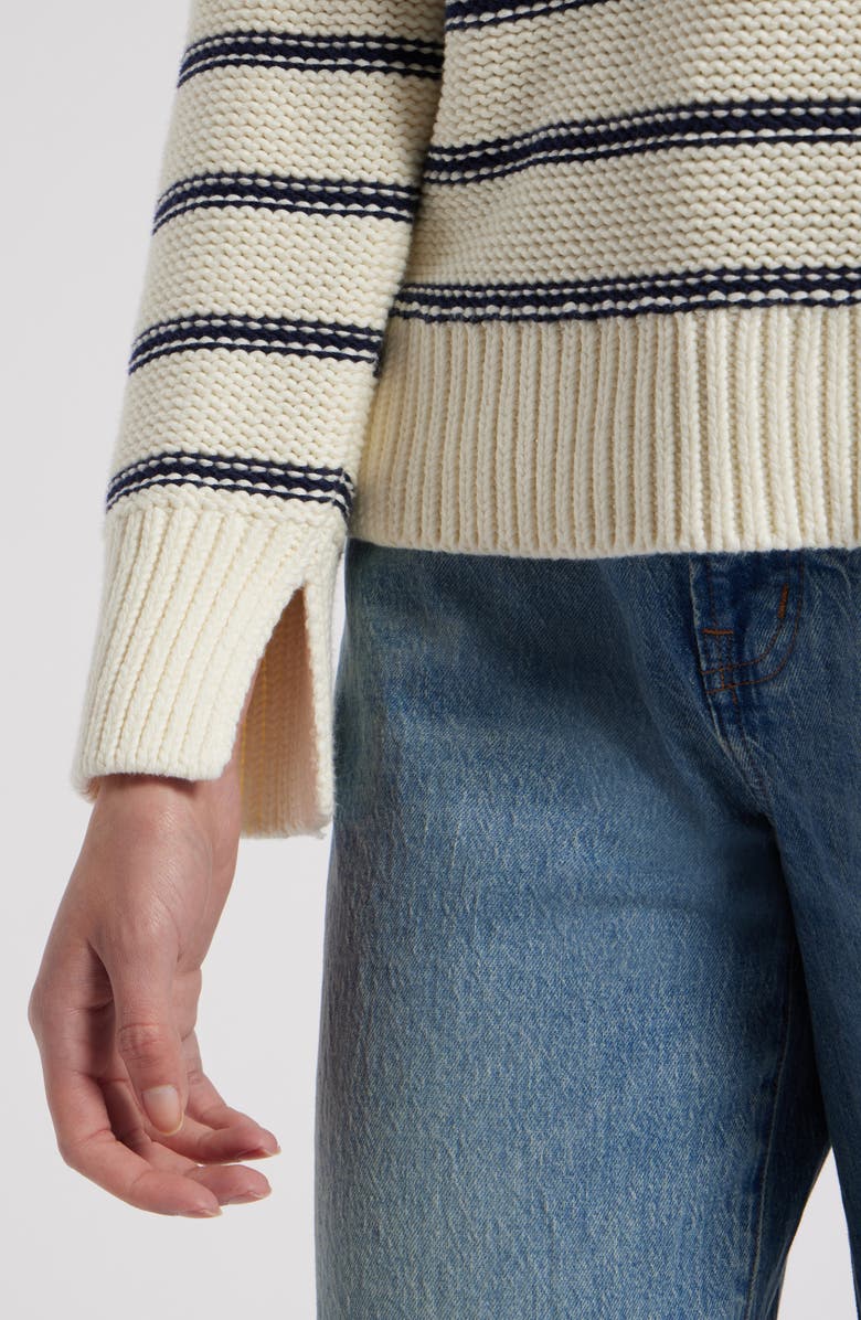 Madewell Cotton Crewneck Sweater, Alternate, color,