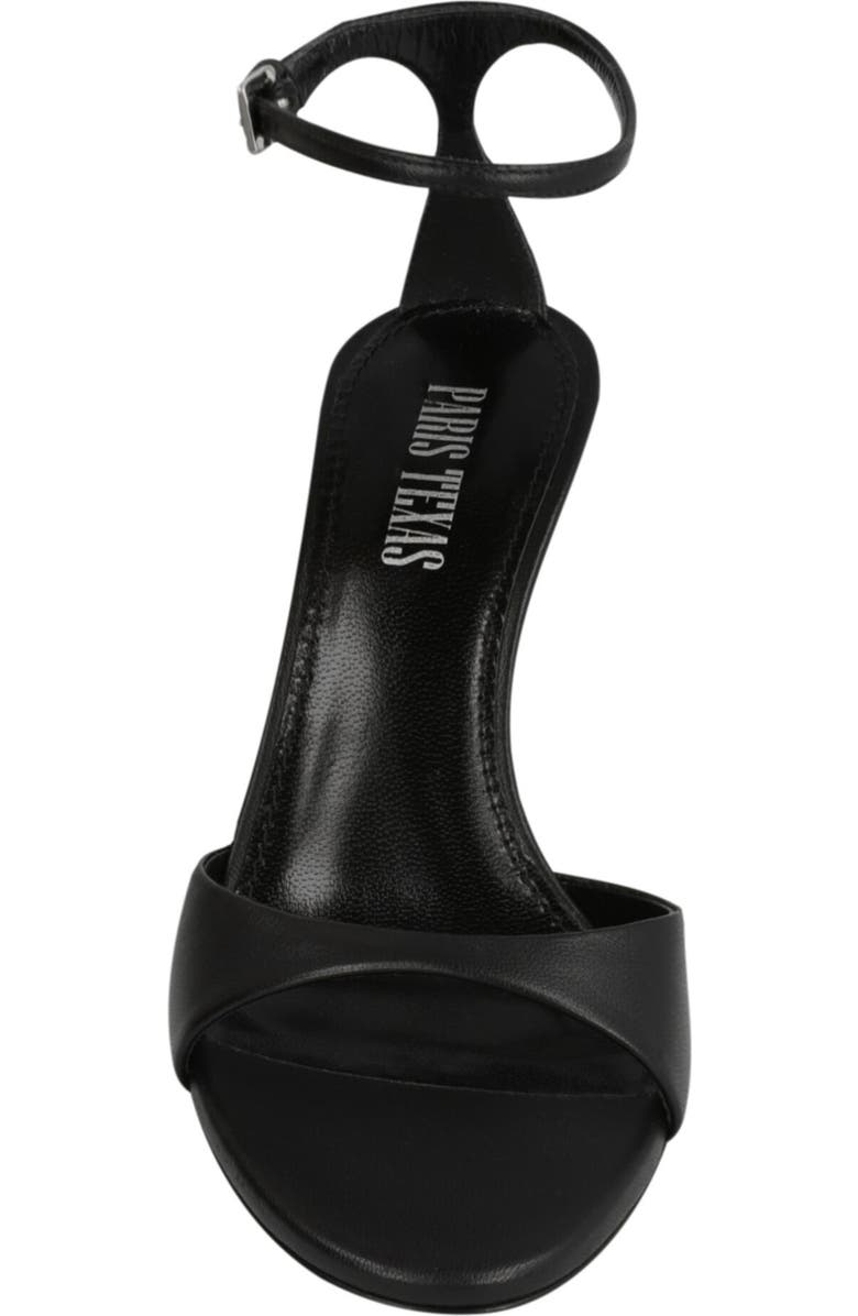 Paris Texas Lidia Ankle Strap Sandal, Alternate, color, Black