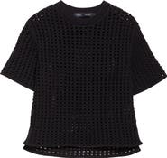 Proenza Schouler Kimia Open Crochet Sweater