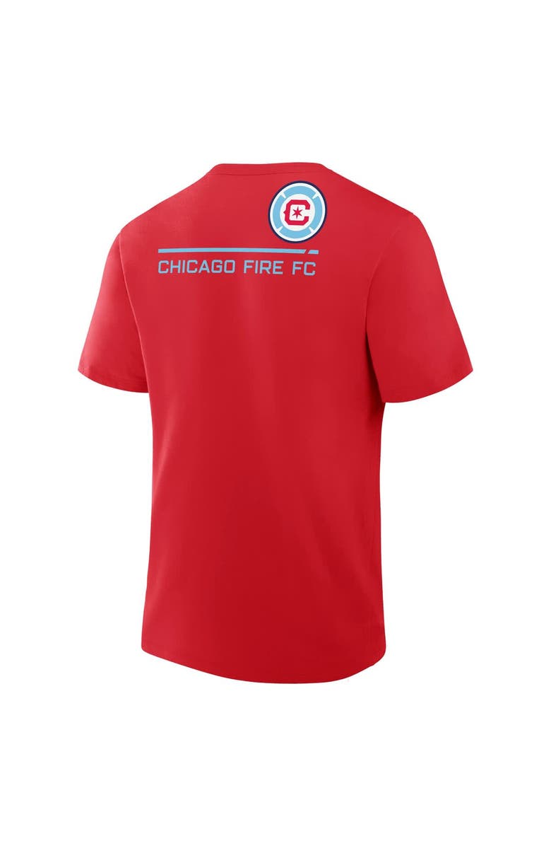 FANATICS Men's Fanatics Red Chicago Fire Corner Kick Legacy T-Shirt, Alternate, color, Red