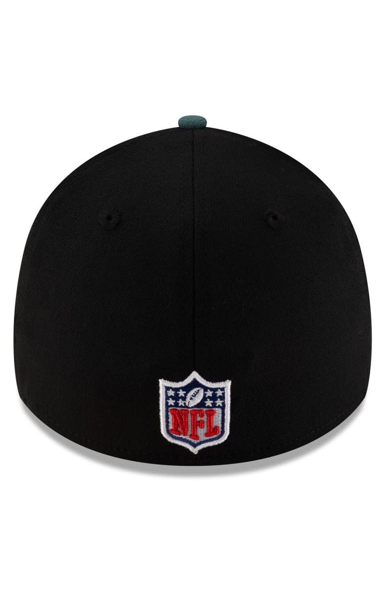 New Era Men's New Era Black/Midnight Green Philadelphia Eagles 2025 NFL Draft 39THIRTY Flex Hat, Alternate, color, Black