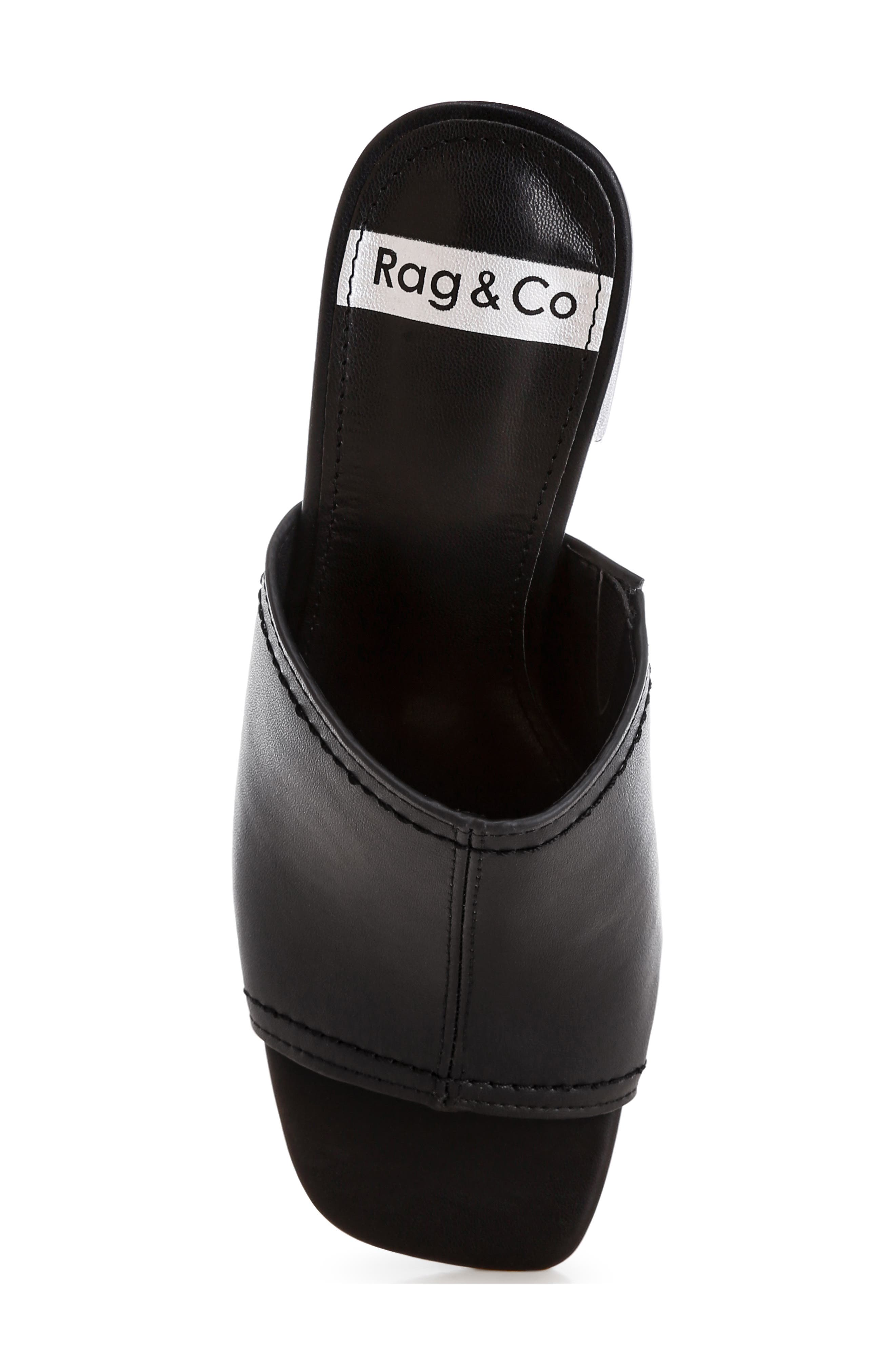 Rag & Co Wuling Slide Sandal, Alternate, color, Black