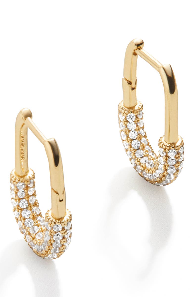 BaubleBar Delanie Huggie Earrings, Main, color,