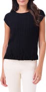 NIC+ZOE Openwork Sweater Top