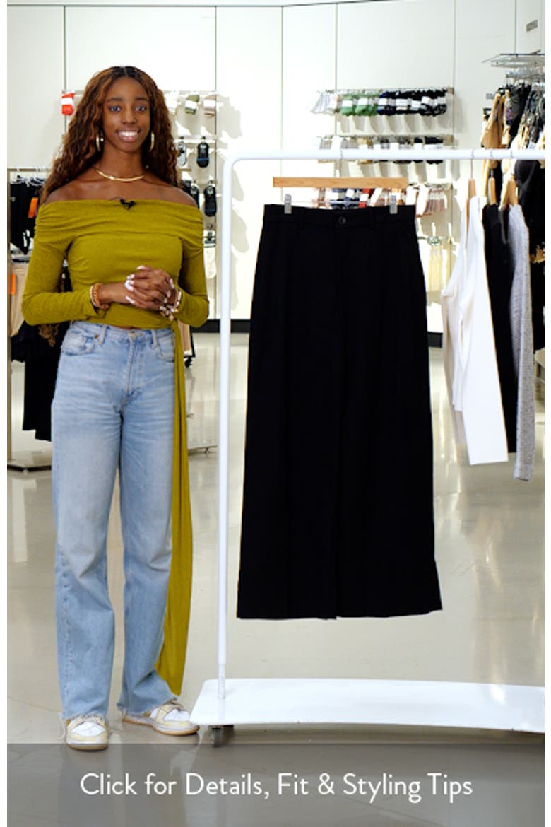 SPANXsupersmooth™ Stretch Twill Wide Leg Pant (Women) | Nordstrom