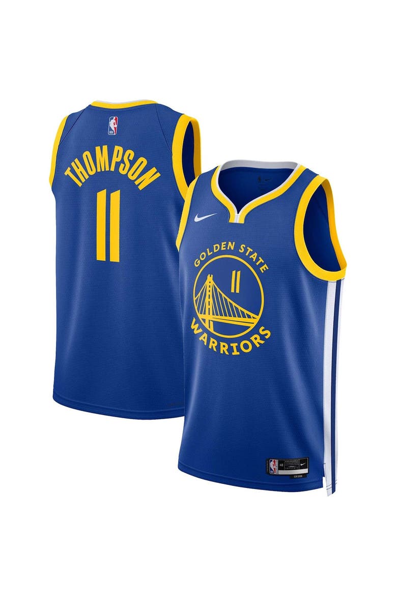 Unisex Nike Klay Thompson Royal Golden State Warriors Swingman Jersey - Icon Edition, Main, color, Royal