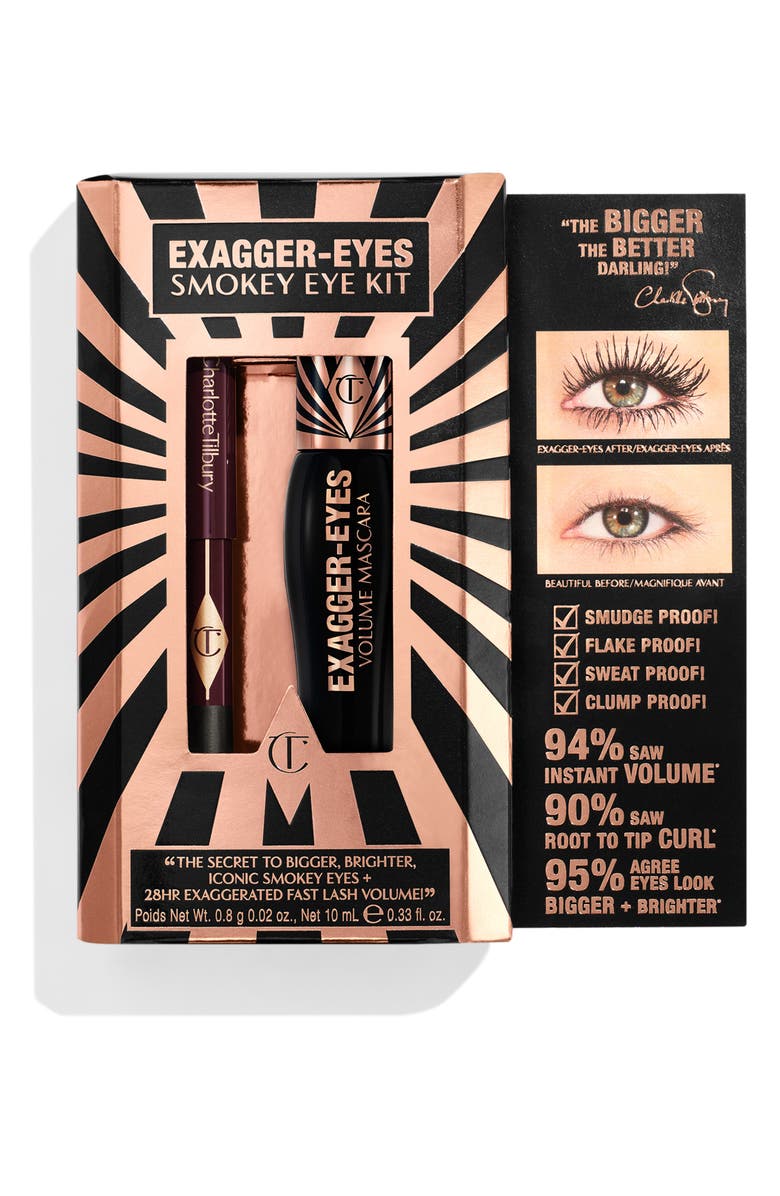Charlotte Tilbury Exagger-Eyes Smokey Eye Kit Set $51 Value, Alternate, color,