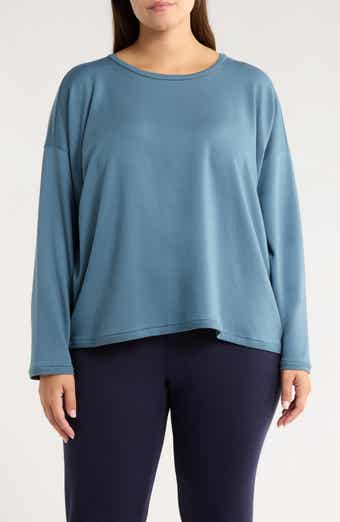 Crewneck Boxy Crop T-Shirt