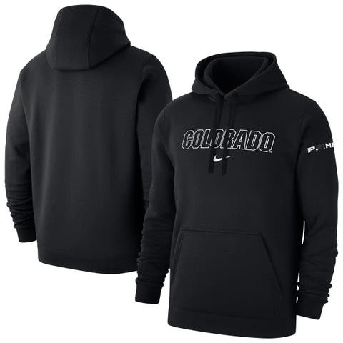 Men's Nike Black Colorado Buffaloes Coach Prime Club Fleece Hoodie