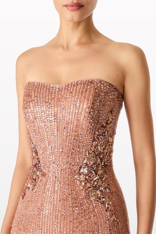 Jenny Packham Topaz Dress In Brown