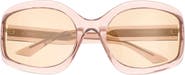 QUAY Current Mood 60mm Square Sunglasses