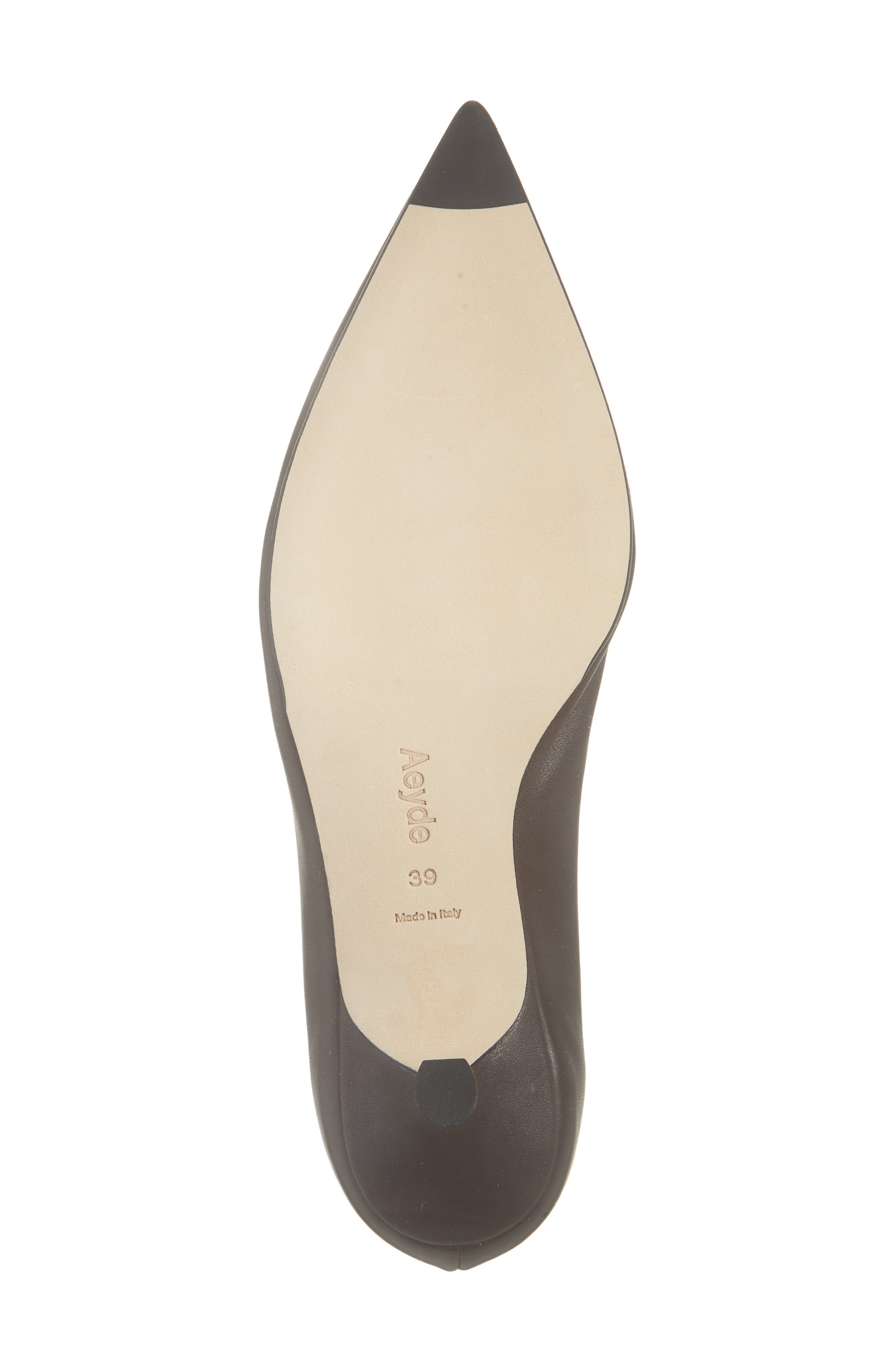 Cari Pointed Toe Kitten Heel Pump, Alternate, color, MOKA