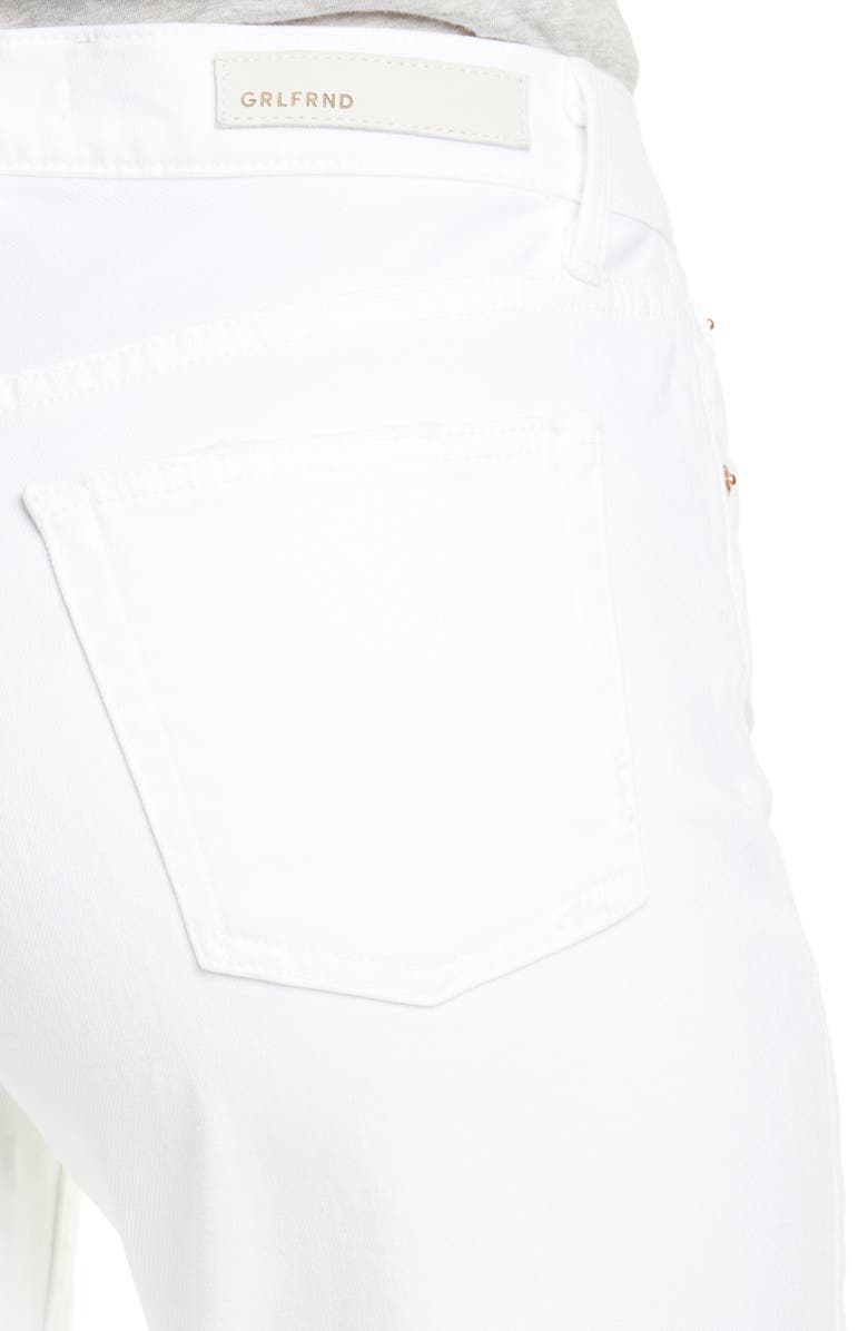 GRLFRND Helena High Waist Ankle Straight Leg Jeans, Alternate, color,