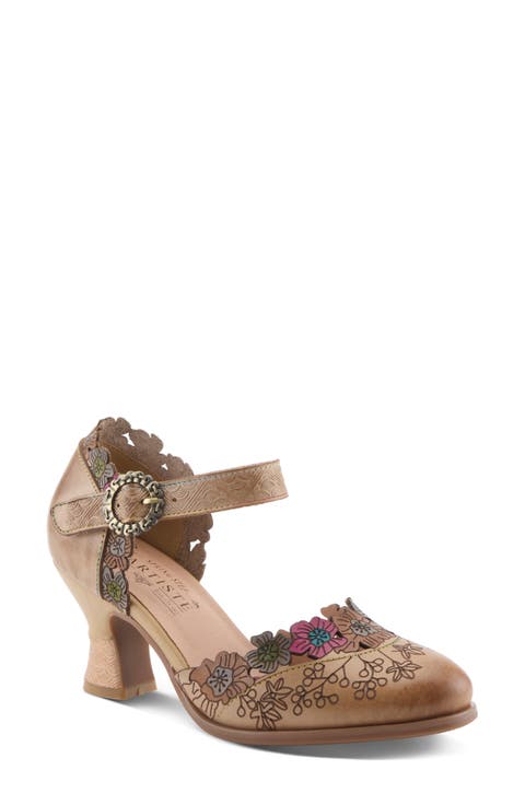 Happydance Ankle Strap Pump (Women)