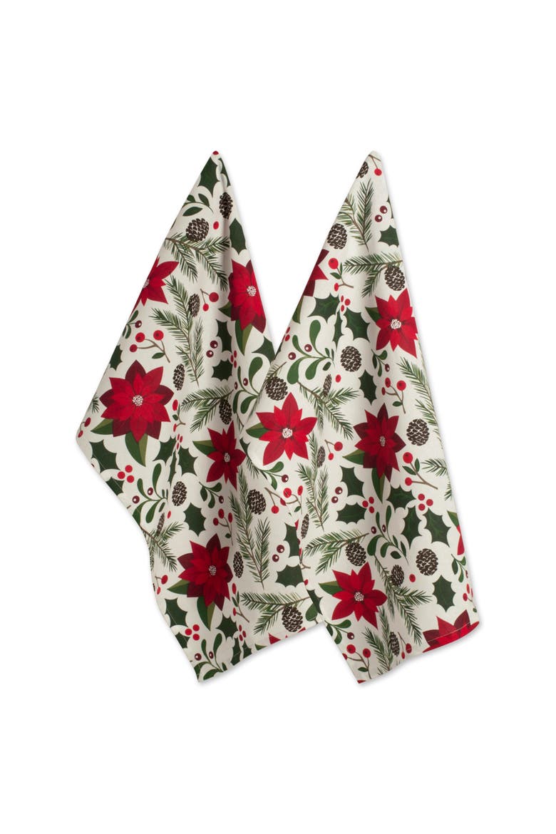 Woodland Christmas Dishtowel Set/2, Main, color, Woodland Christmas