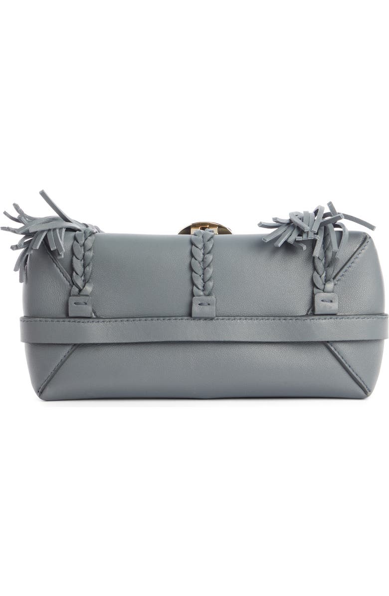 Chloé Mini Penelope Leather Crossbody Satchel, Alternate, color,