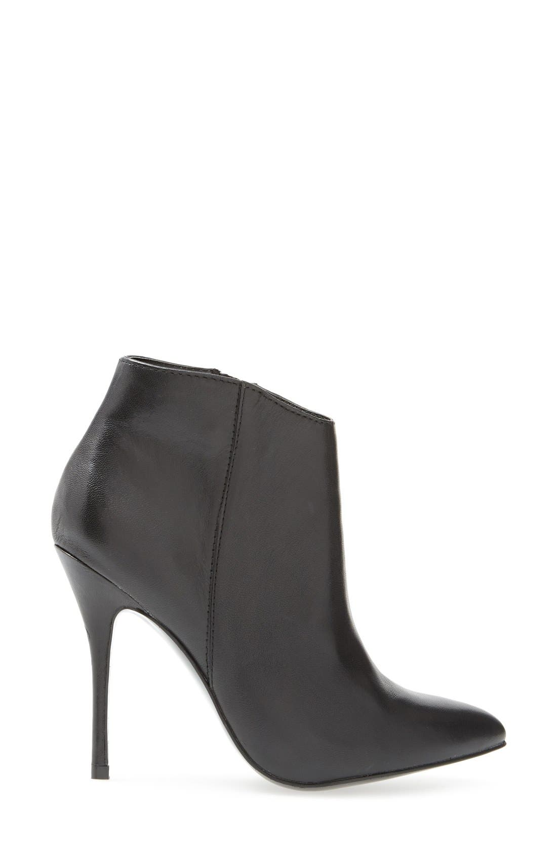 'Grrand' Bootie, Alternate, color, BLACK LEATHER
