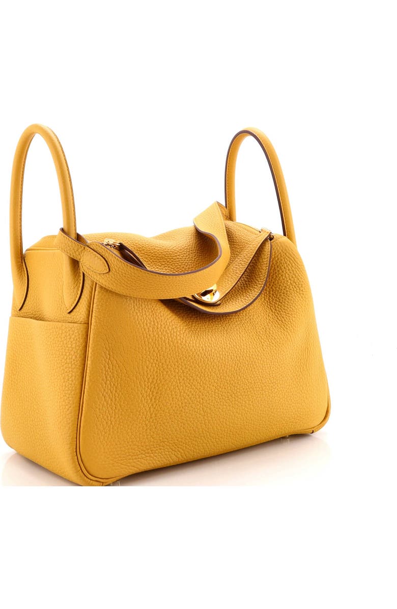 Pre-Owned Hermes Lindy Bag Clemence 30, Alternate, color, Jaune Ambre