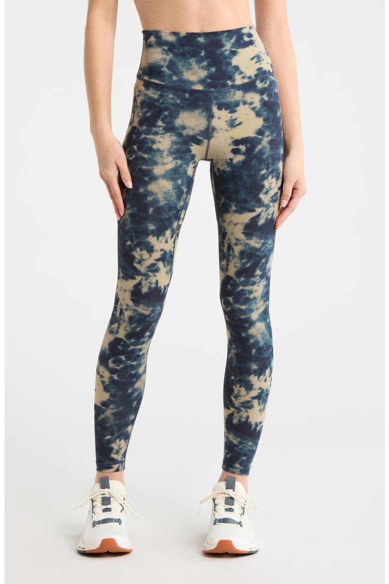 Print Sculpt Leggings, Main, color, SILVER SAGE SHIBORI