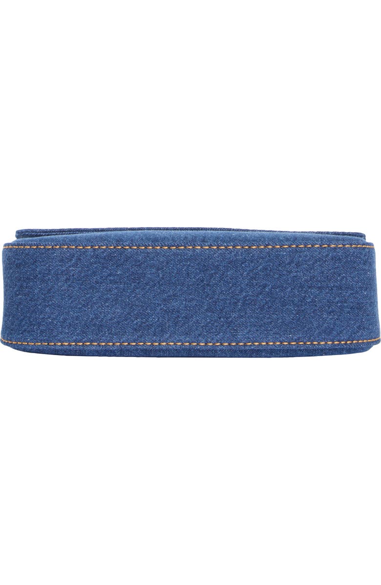 Marc Jacobs Bold Denim Messenger Bag, Alternate, color, Dark Denim