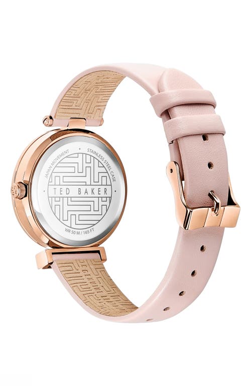Ted Baker London Bow Mesh Strap Watch, 36mm In Pink