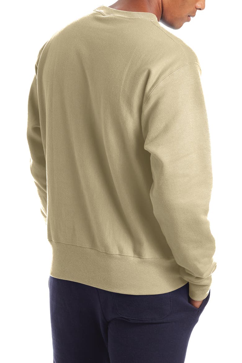 Reverse Weave® Crew Sweatshirt, Alternate, color, COUNTRY WALNUT